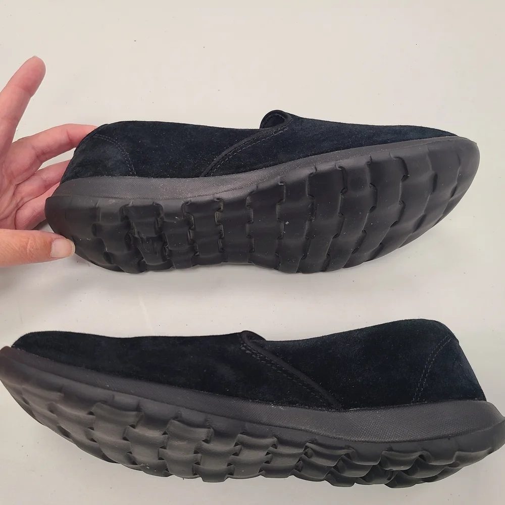 Skechers Black Suede Flats